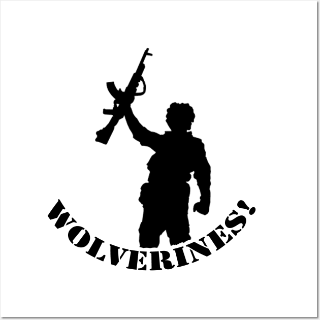 Wolverines! Wall Art by HellraiserDesigns